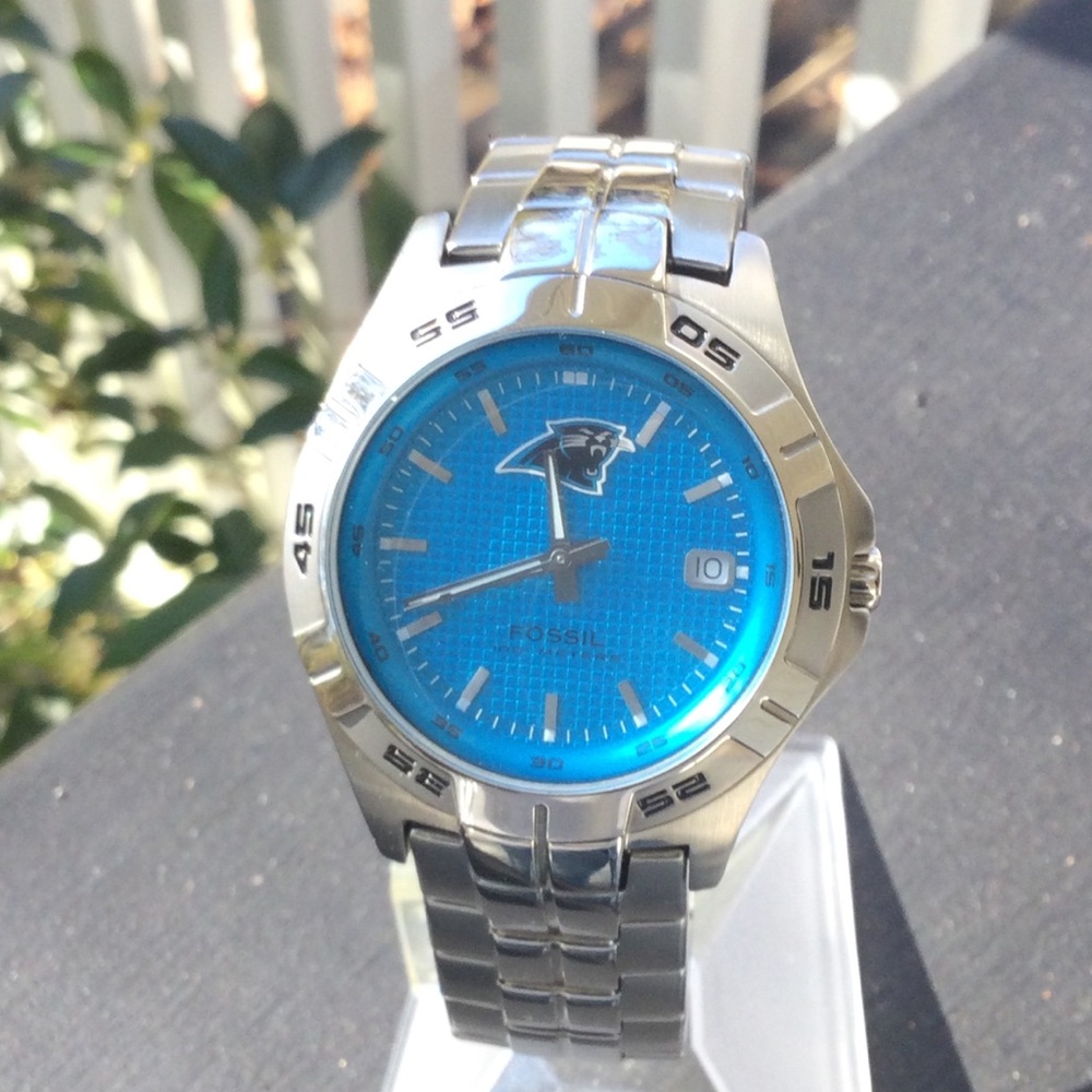 CAROLINA PANTHERS WATCH BY FOSSIL